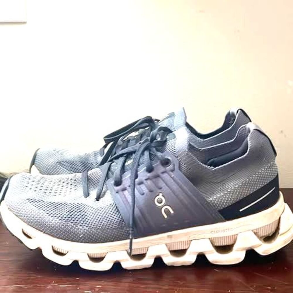 On Running  Cloudswift 4 Stone Asphalt Womens Sz 9